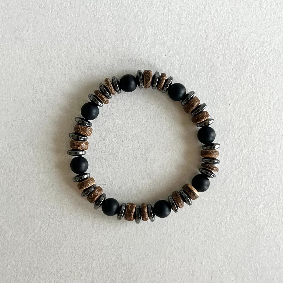 우드 원석 팔찌 상품이미지1