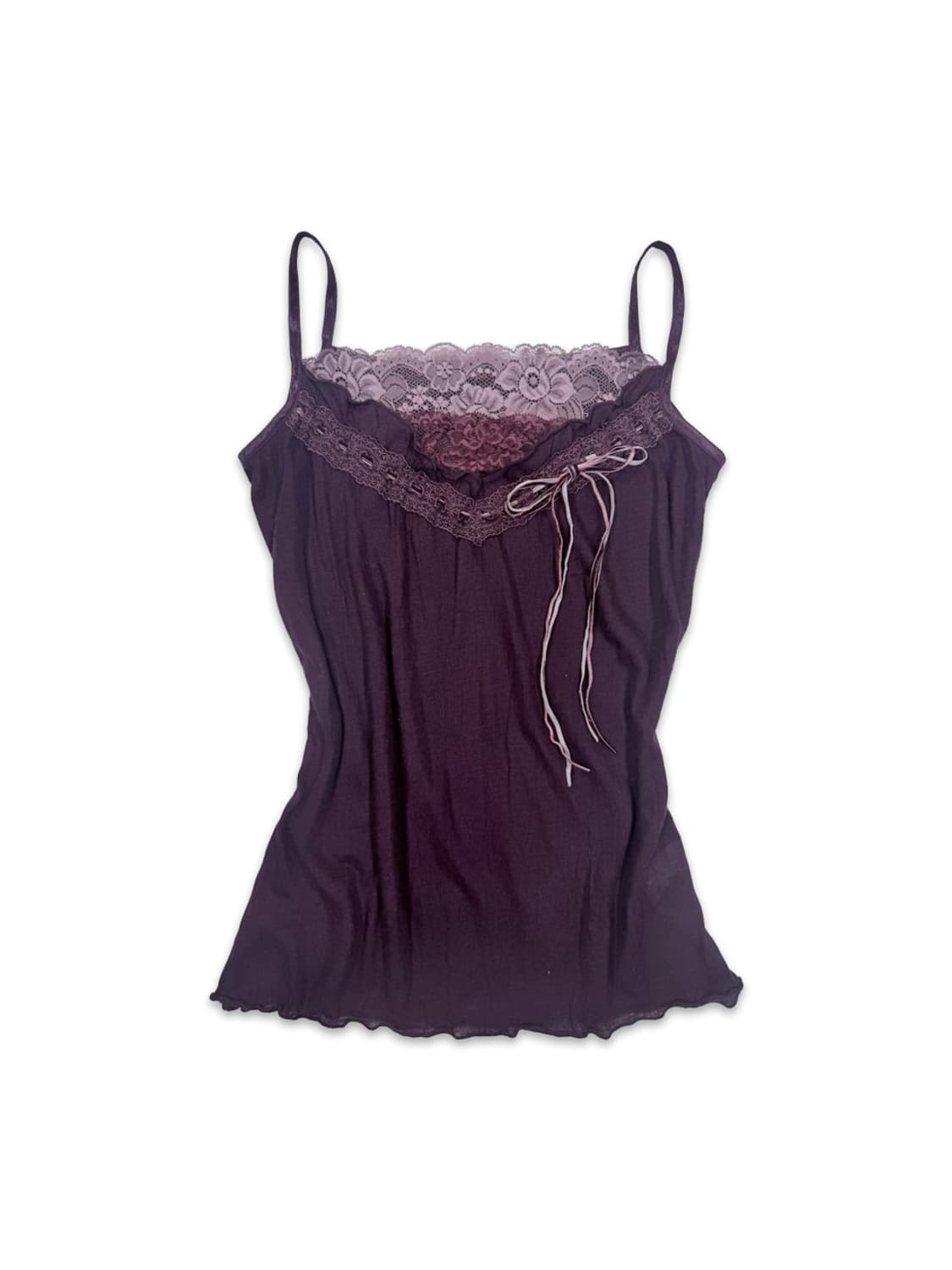 빈티지 바이올렛 모리 레이스 슬리브리스 상품이미지1