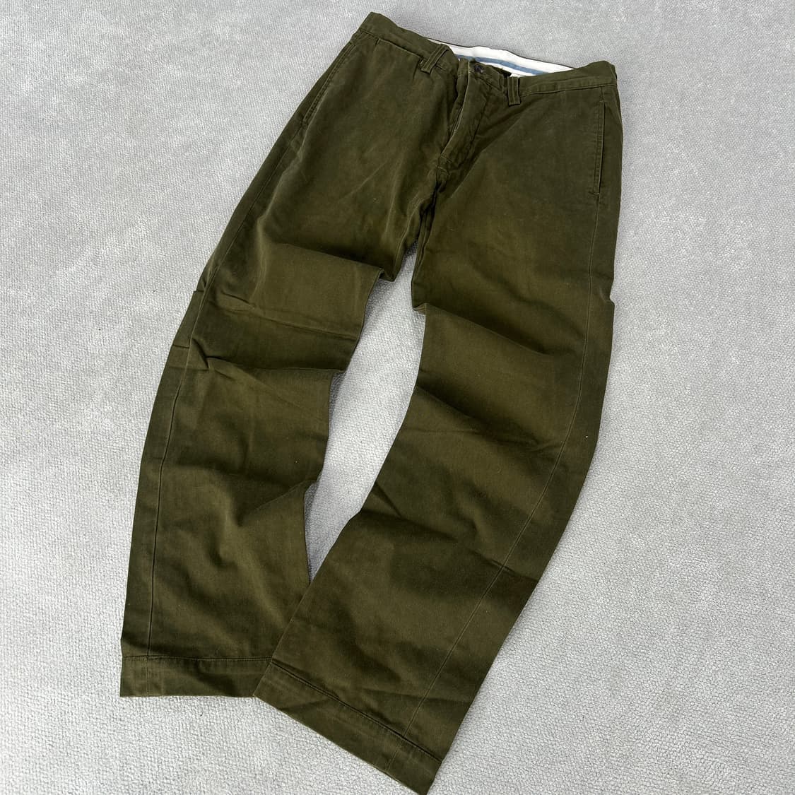 폴로 카키색 면바지  상품이미지1