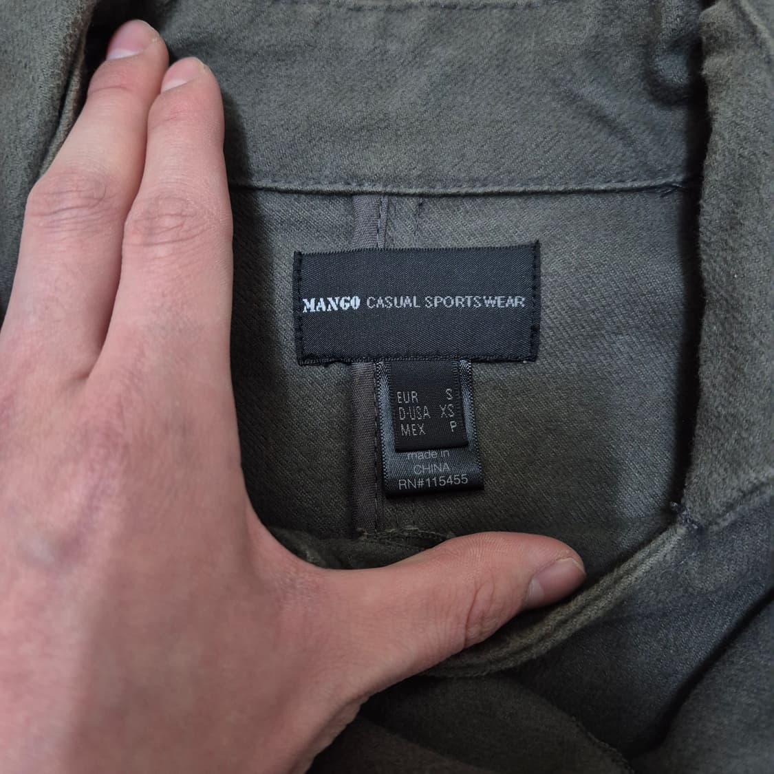 망고 캐주얼 스포츠웨어 여성 크롭 코트 S(90) 상품이미지5
