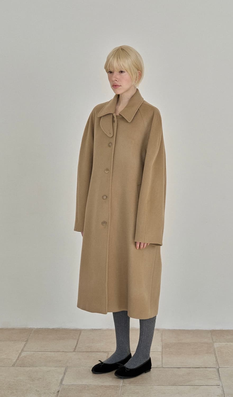 니하운 발마칸 코트 베이지 nyhavn 상품이미지1