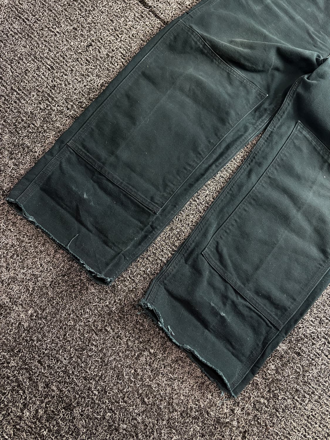 칼하트 올드스쿨 덕 캔버스 더블니 워크 오버롤 3386 상품이미지3