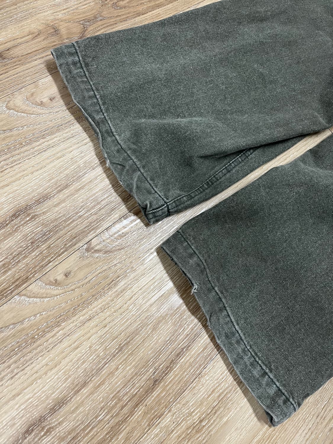 Hirisk 카키 와이드 청바지 29 상품이미지5