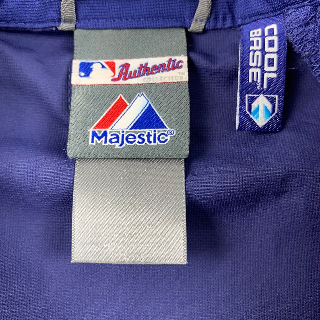 마제스틱 어센틱 MLB 텍사스 레인저스 바람막이 웜업 상품이미지6