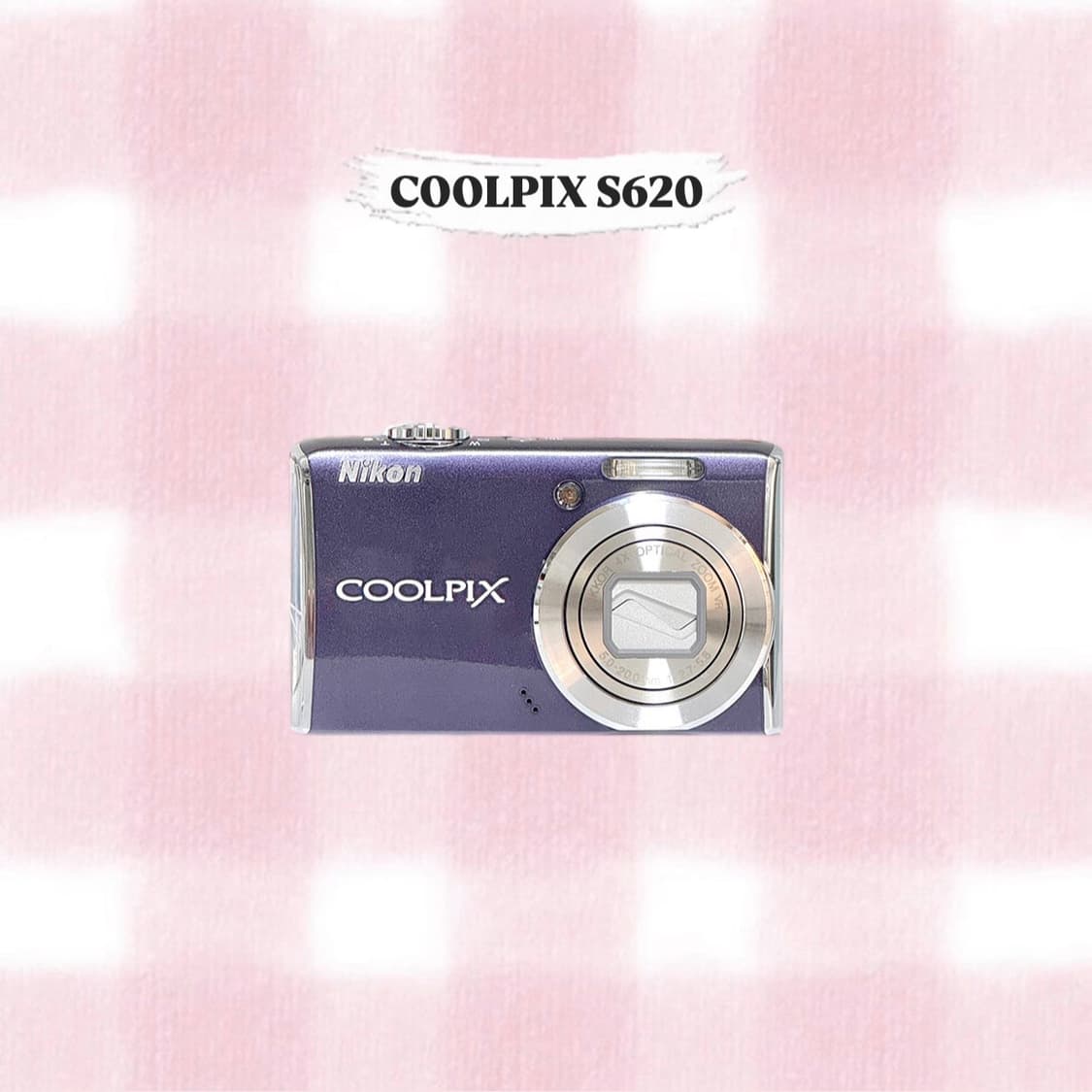 니콘 쿨픽스 S620 바이올렛 빈티지디카 상품이미지1