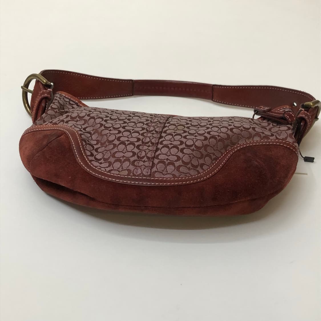 Coach 코치 버건디 숄더백 상품이미지3