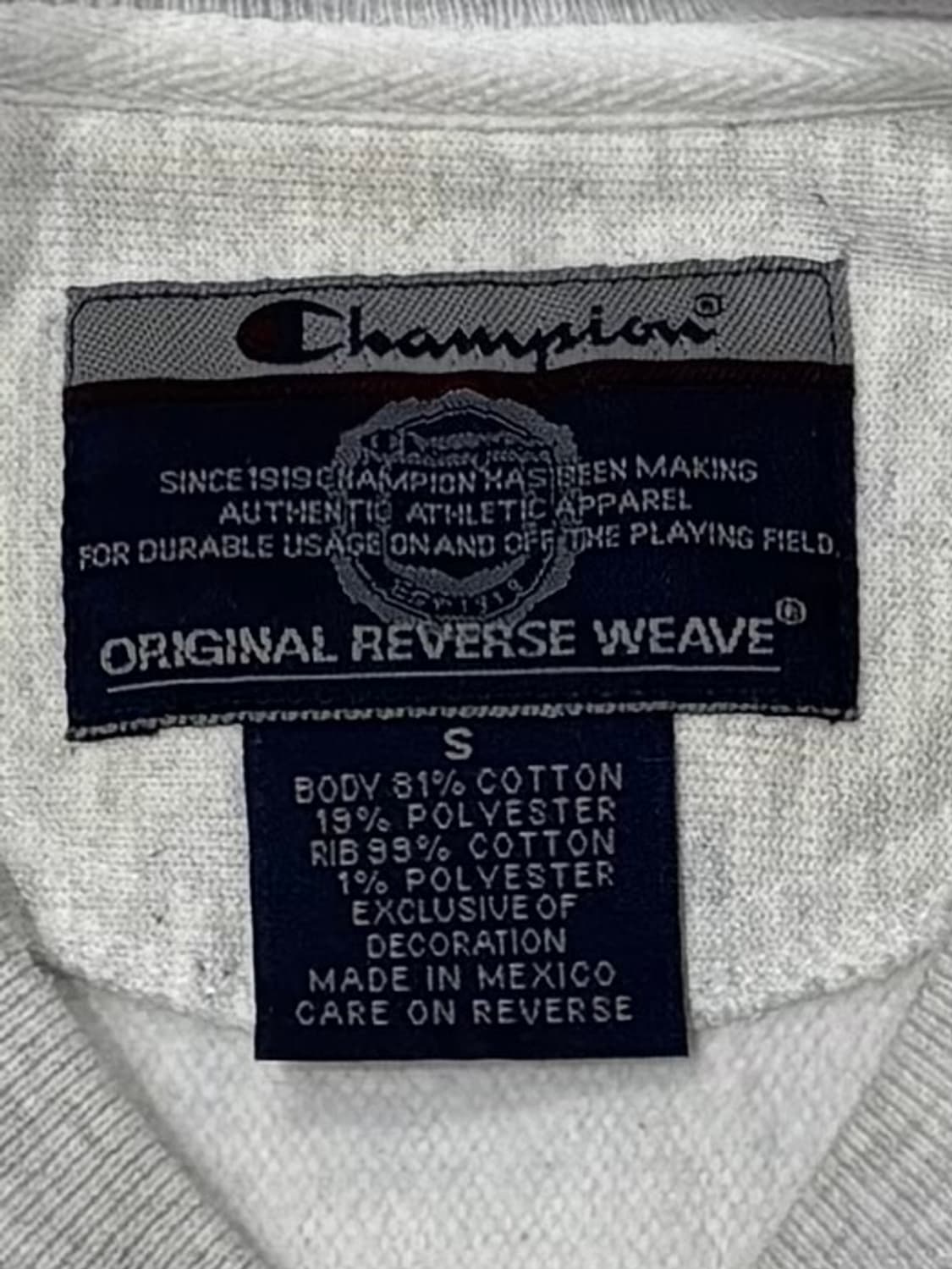 챔피언 00‘s 앤드류스 유니버시티 리버스위브 맨투맨 상품이미지6