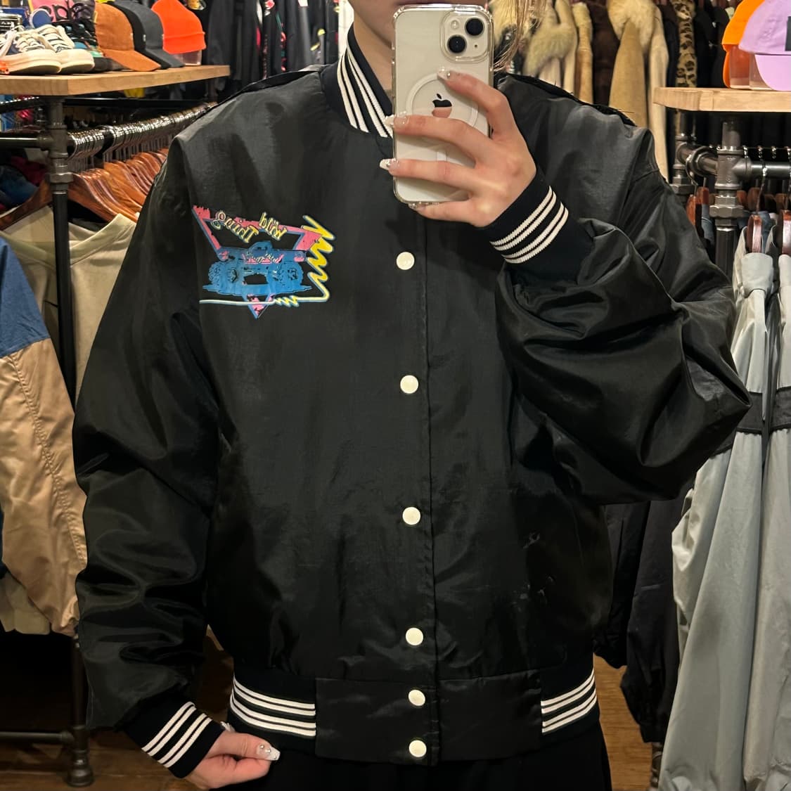 [HI]  VTG 바시티 블랙  상품이미지1