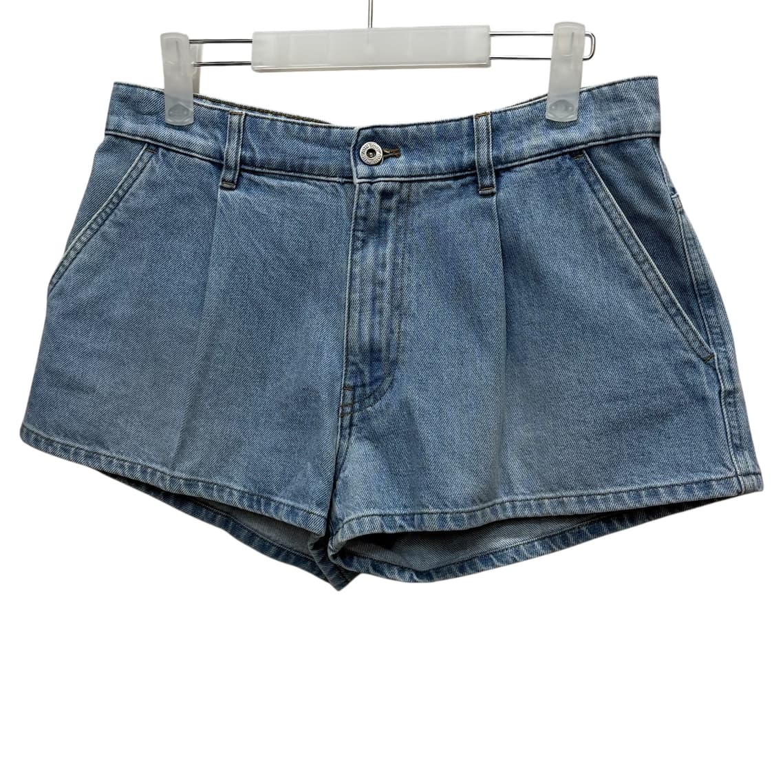 미우미우 로고 데님 쇼츠 팬츠 ( 31 ) 상품이미지5