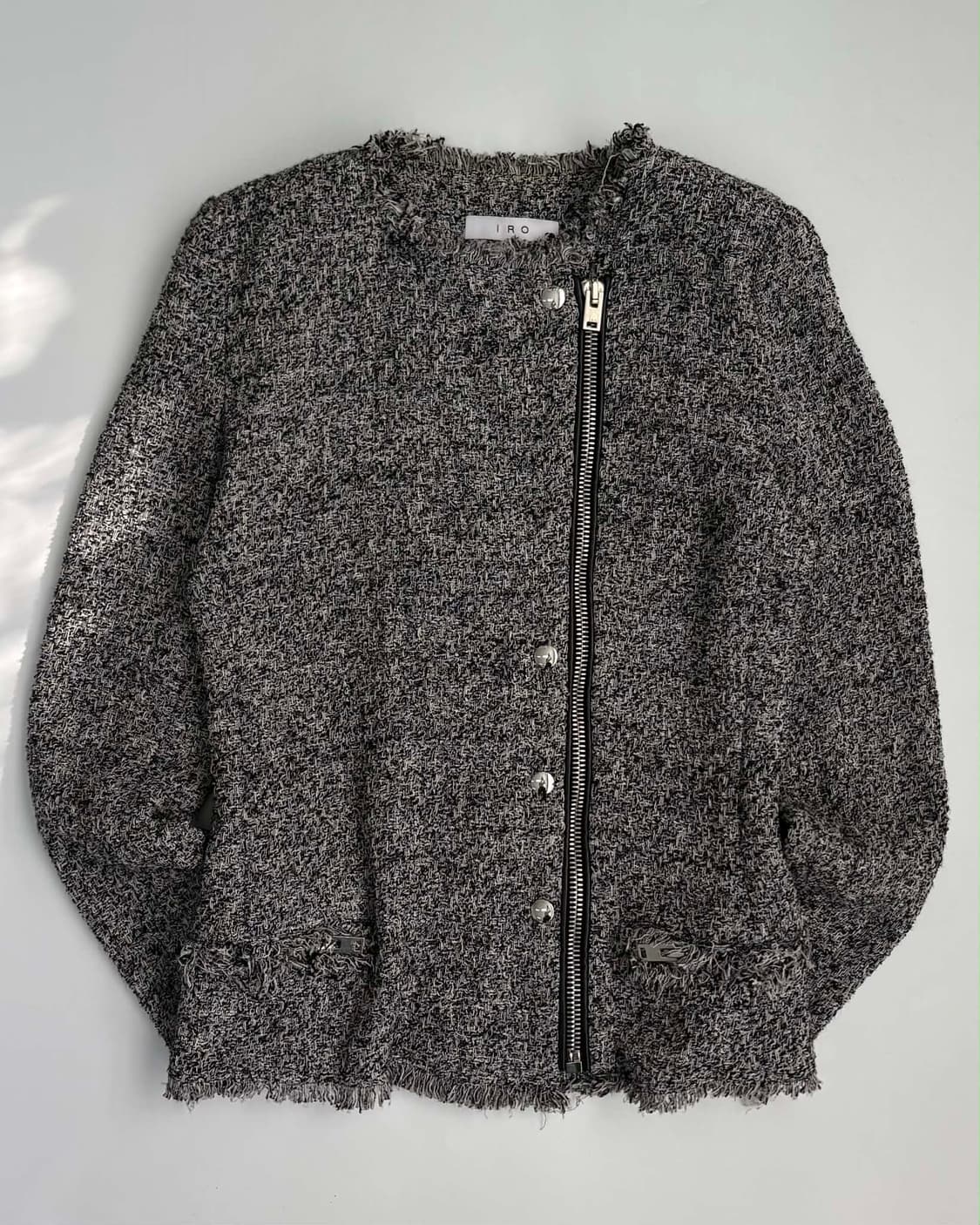 [34] IRO 이로 한섬 칼로타 트위드 집업 자켓 상품이미지1