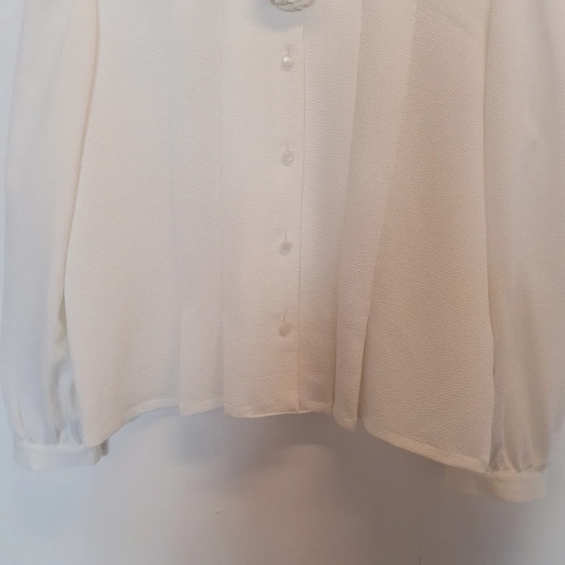 빈티지 브로치 블라우스 made in Japan  상품이미지3