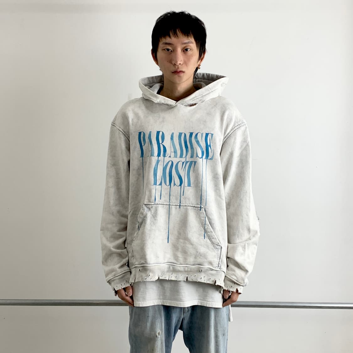 알케미스트 데미지 디스트레스드 풀오버 후드 상품이미지2