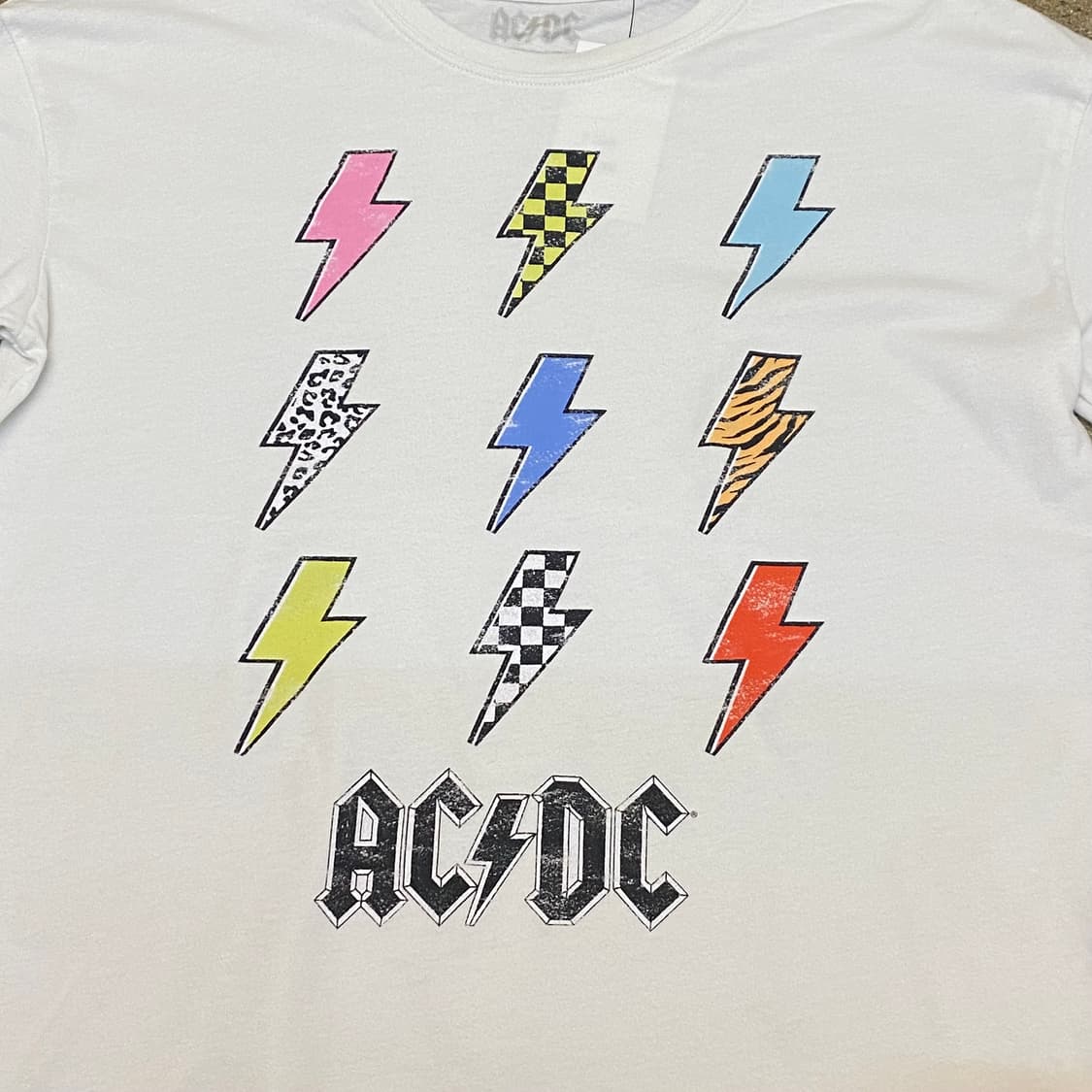 미국 빈티지 ACDC 공식 굿즈 반팔티 락티셔츠 상품이미지3