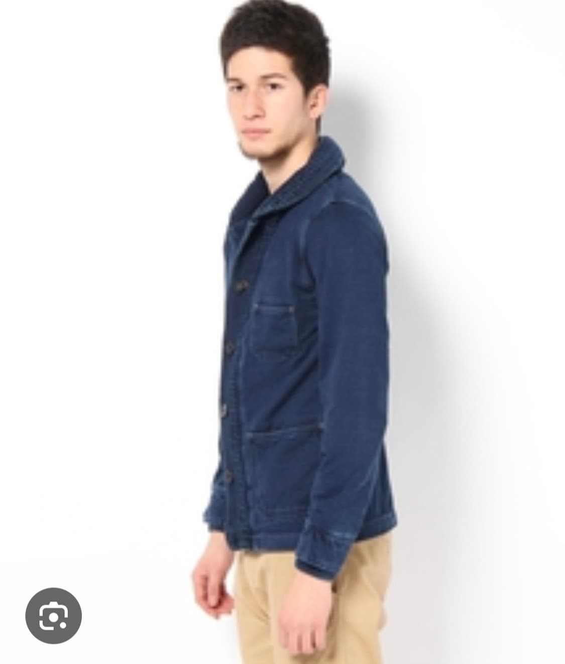 **M2squared(엠투스퀘어드)**의 인디고 다잉 니트 쇼콜라 칼라 상품이미지10