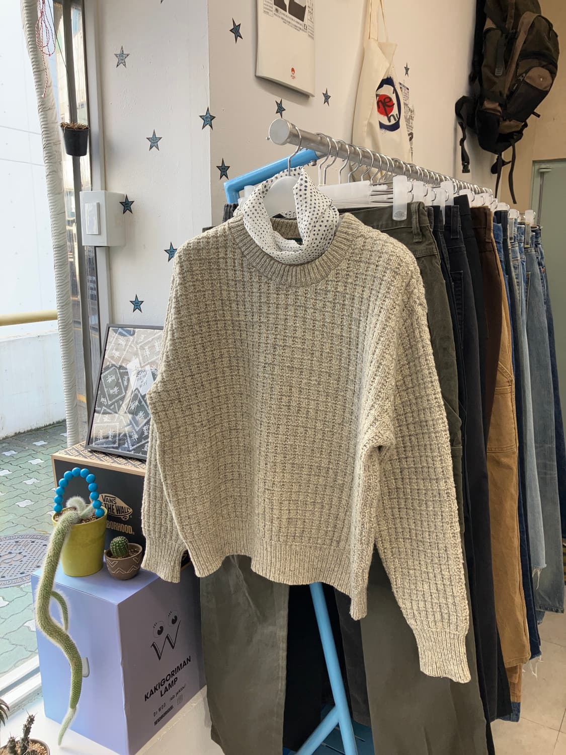 vtg wool sweater 상품이미지1