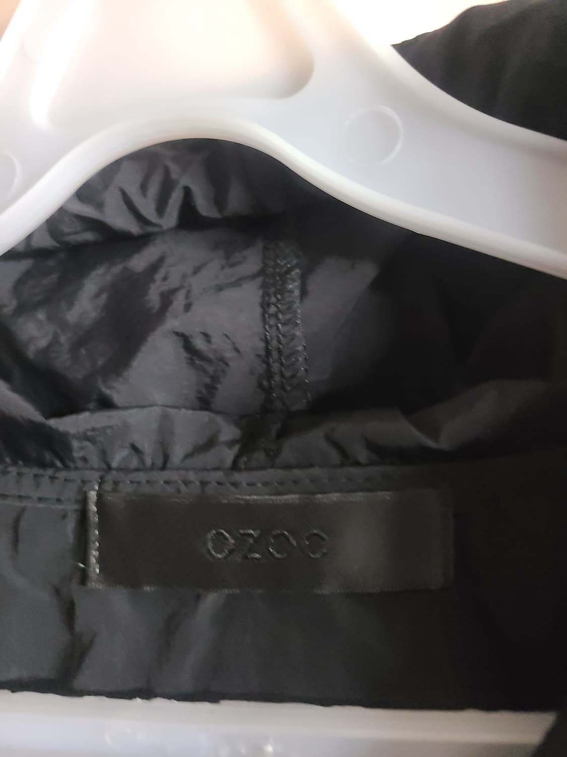 OZOC 블랙 후드 나시 바람막이 상품이미지4