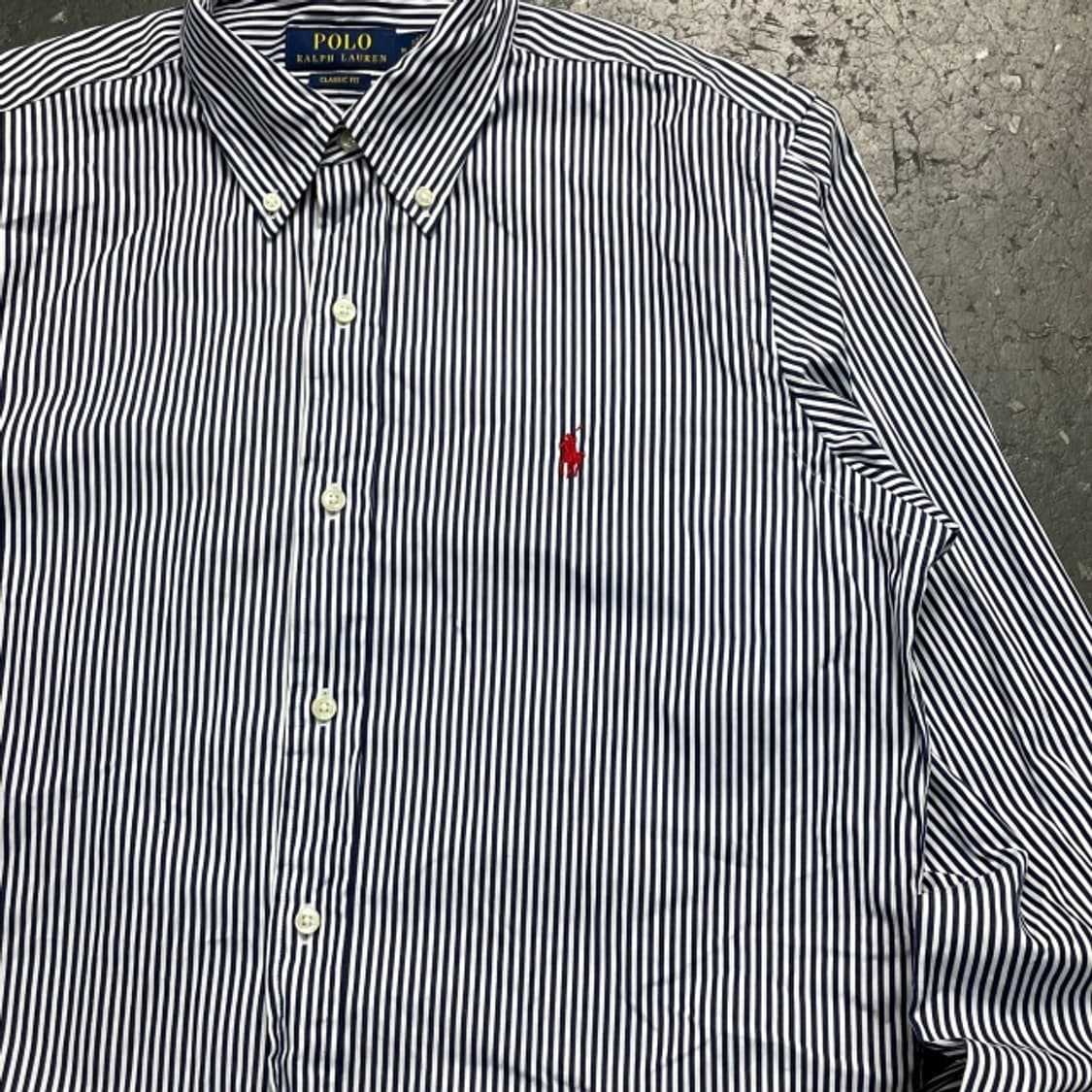 95 폴로 랄프로렌 신형 스트라이프 셔츠 상품이미지2