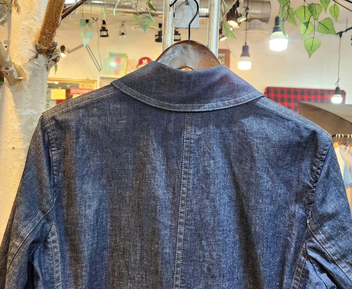 일본판 23ku 데님 코트(코튼 +리넨 블렌드) 상품이미지6