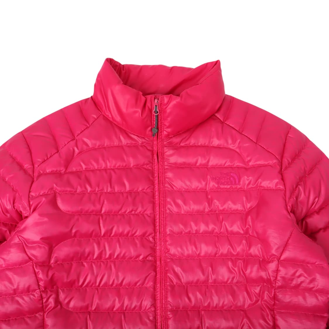 노스페이스 우먼스 핑크 라이트 구스 다운자켓 경량패딩 상품이미지2