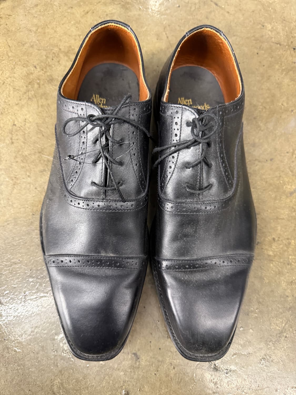 Allen Edmonds 남성 구두 블랙 290 상품이미지2