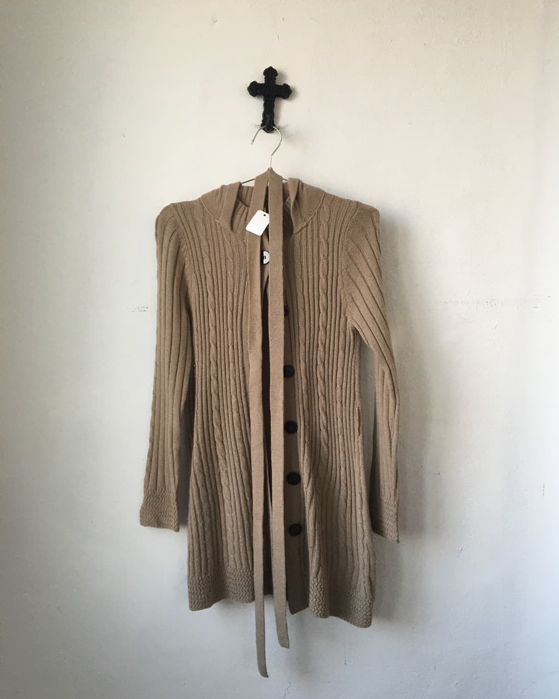 Hood knit cardigan 상품이미지2