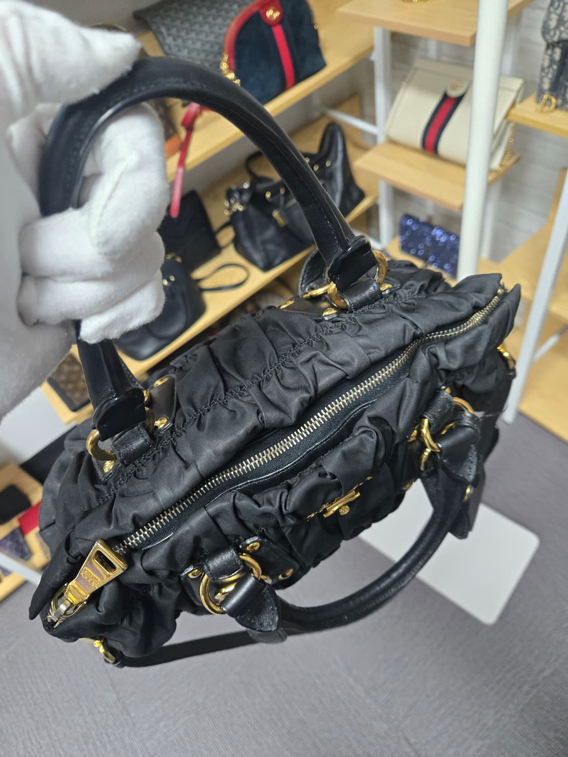 [특가][정품]프라다 고프레백 스몰 상품이미지6