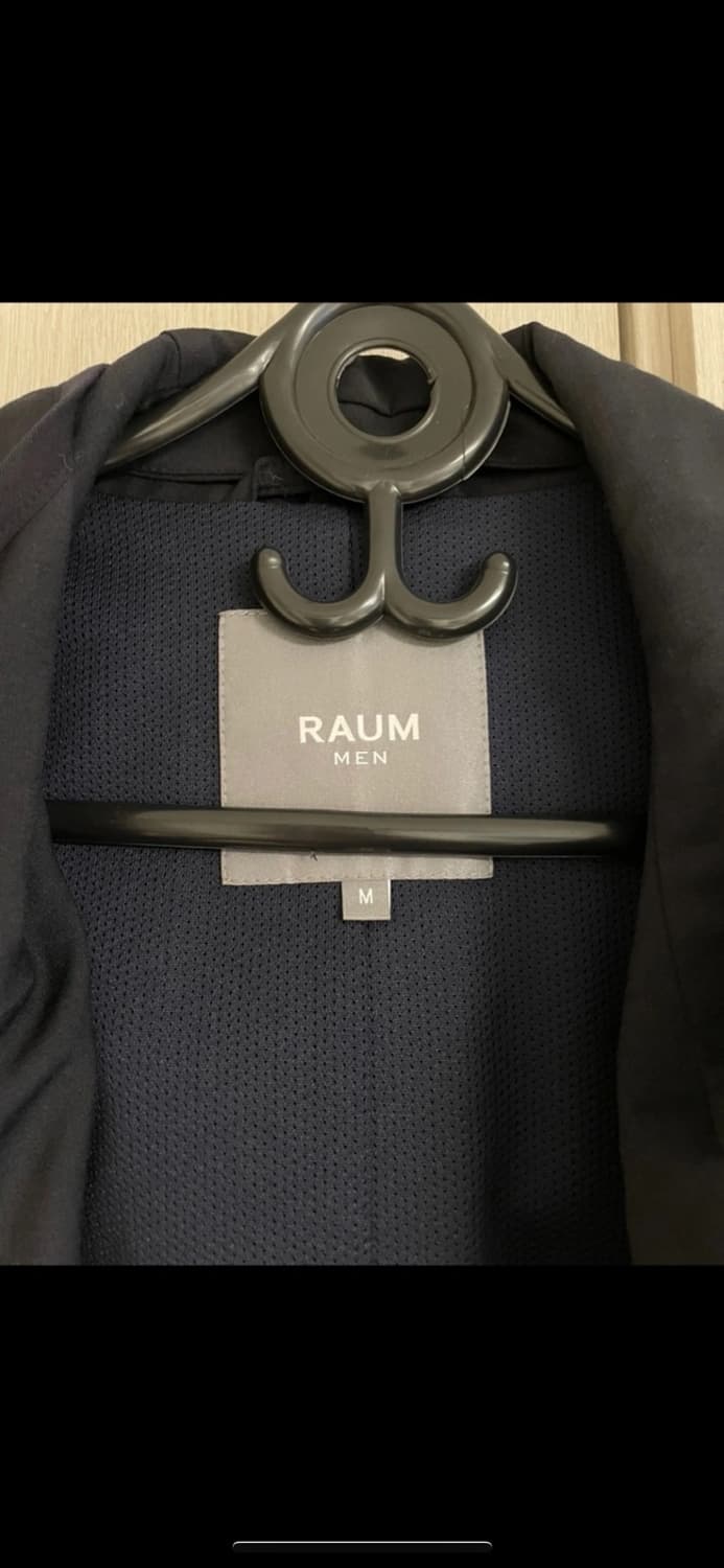 RAUM MEN 라움 맨 네이비 울 스트레치 후디 블레 상품이미지9