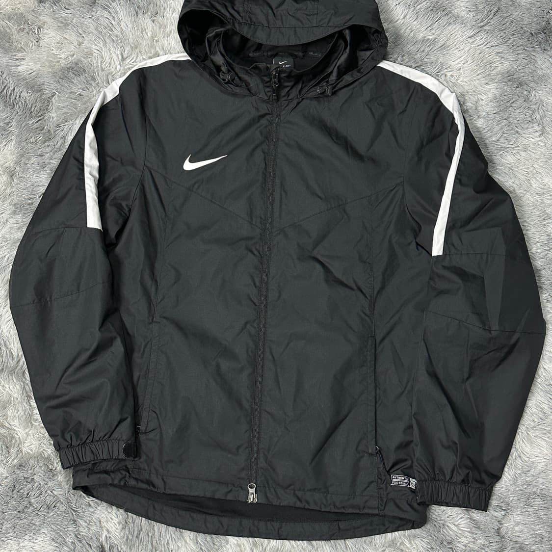 나이키 스우시 스톰핏 블랙 후드 바람막이 XL 상품이미지1