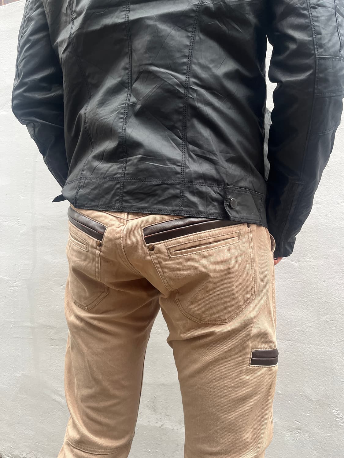 [31] 글로벌 워크 레더 웨스턴 팬츠 상품이미지1