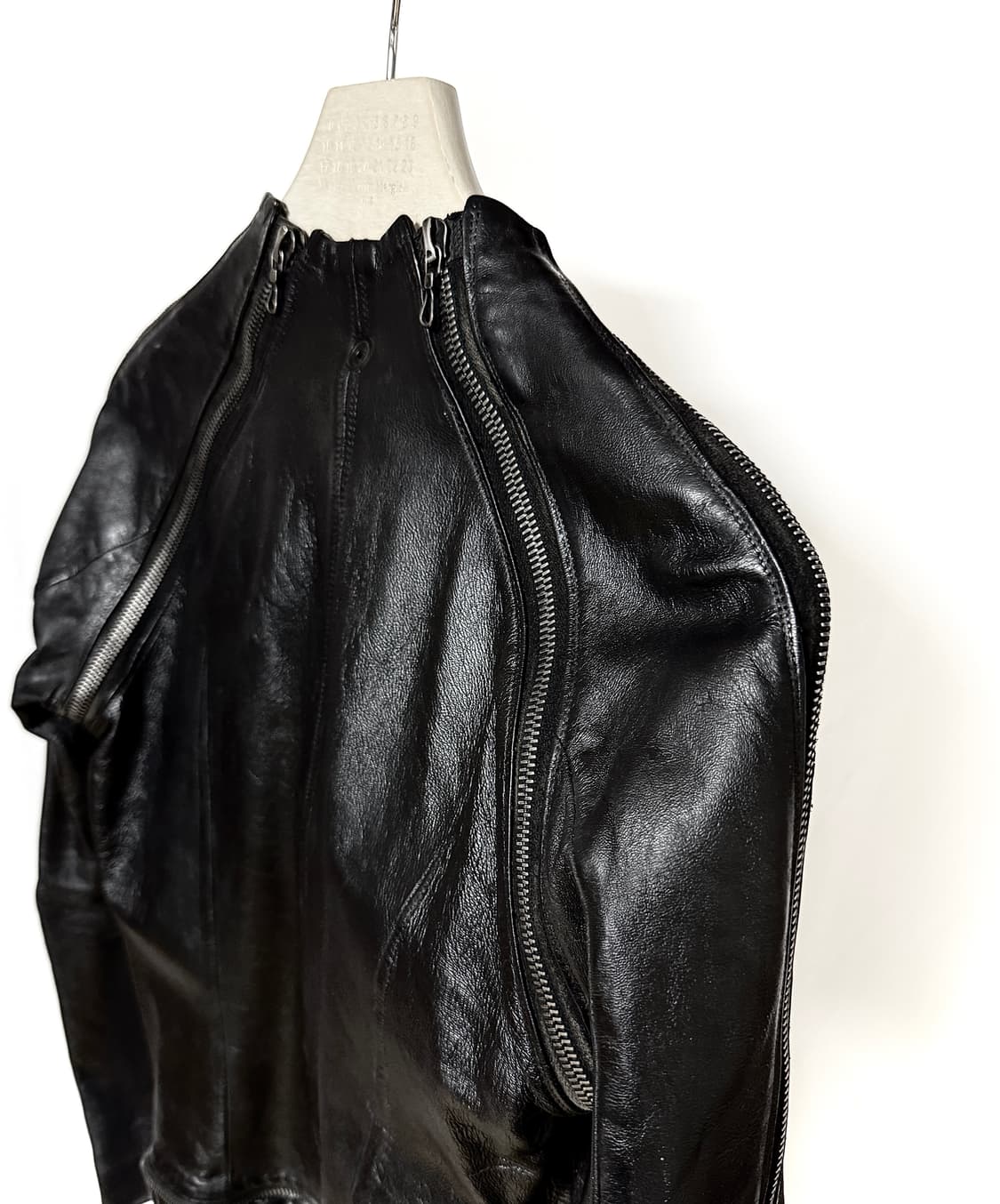 시스테레 10Fw 버팔로 6-Zip (riri) 레더 라이더 자켓 상품이미지9