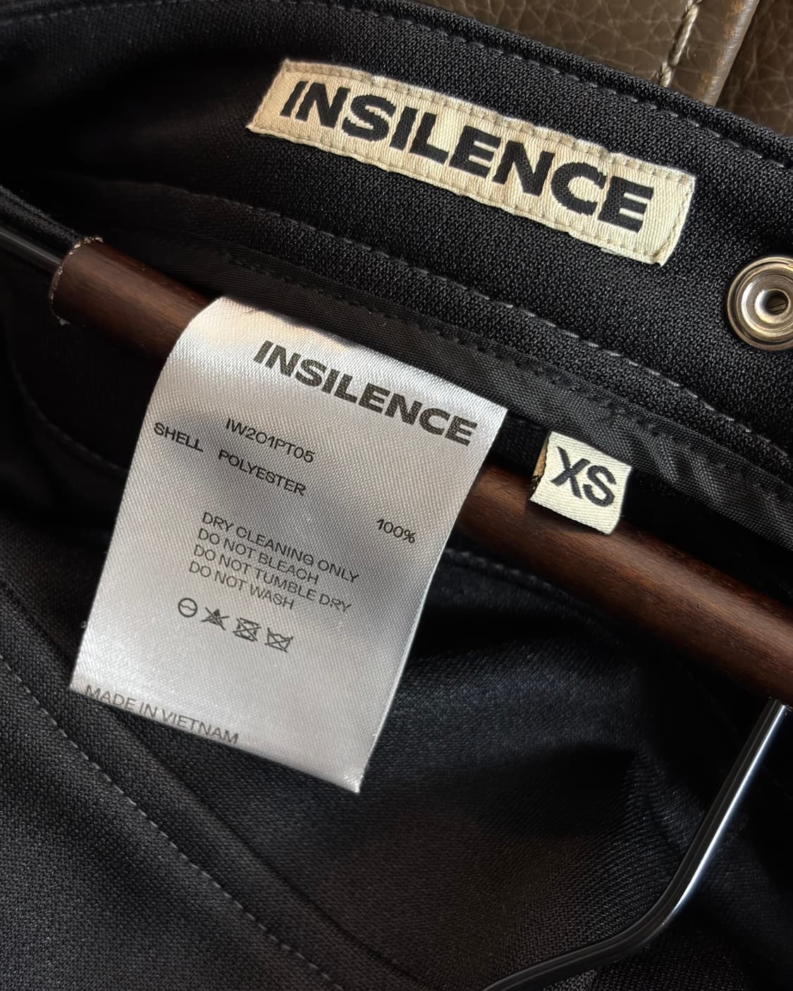 INSILENCE slit biker pants 상품이미지8