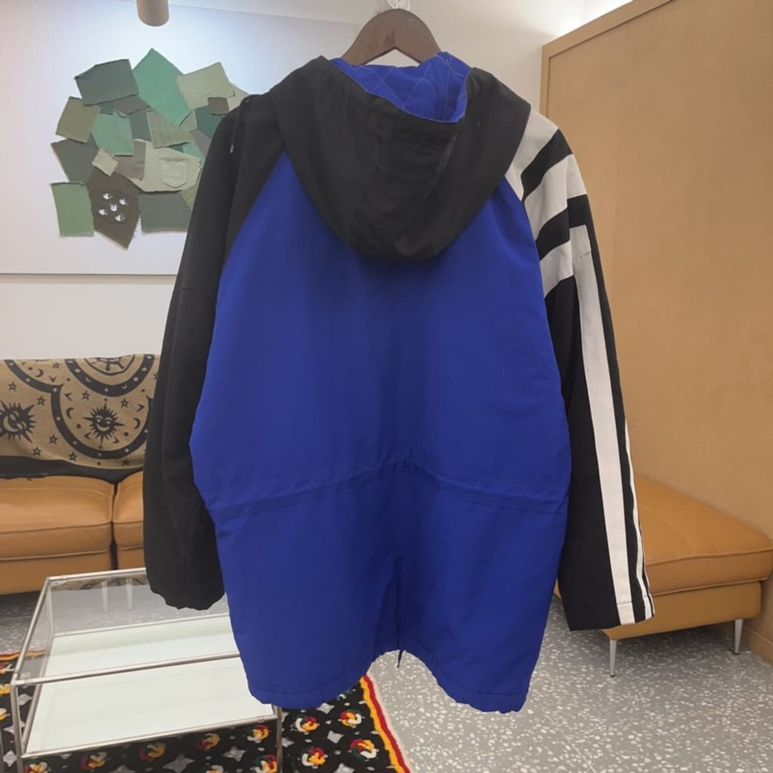 아디다스 90s 올드스쿨  사선로고 바람막이 자켓 95 C07725 상품이미지4