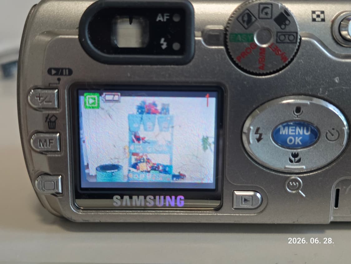 삼성 캐녹스 V4 빈티지 디지털카메라 상품이미지7