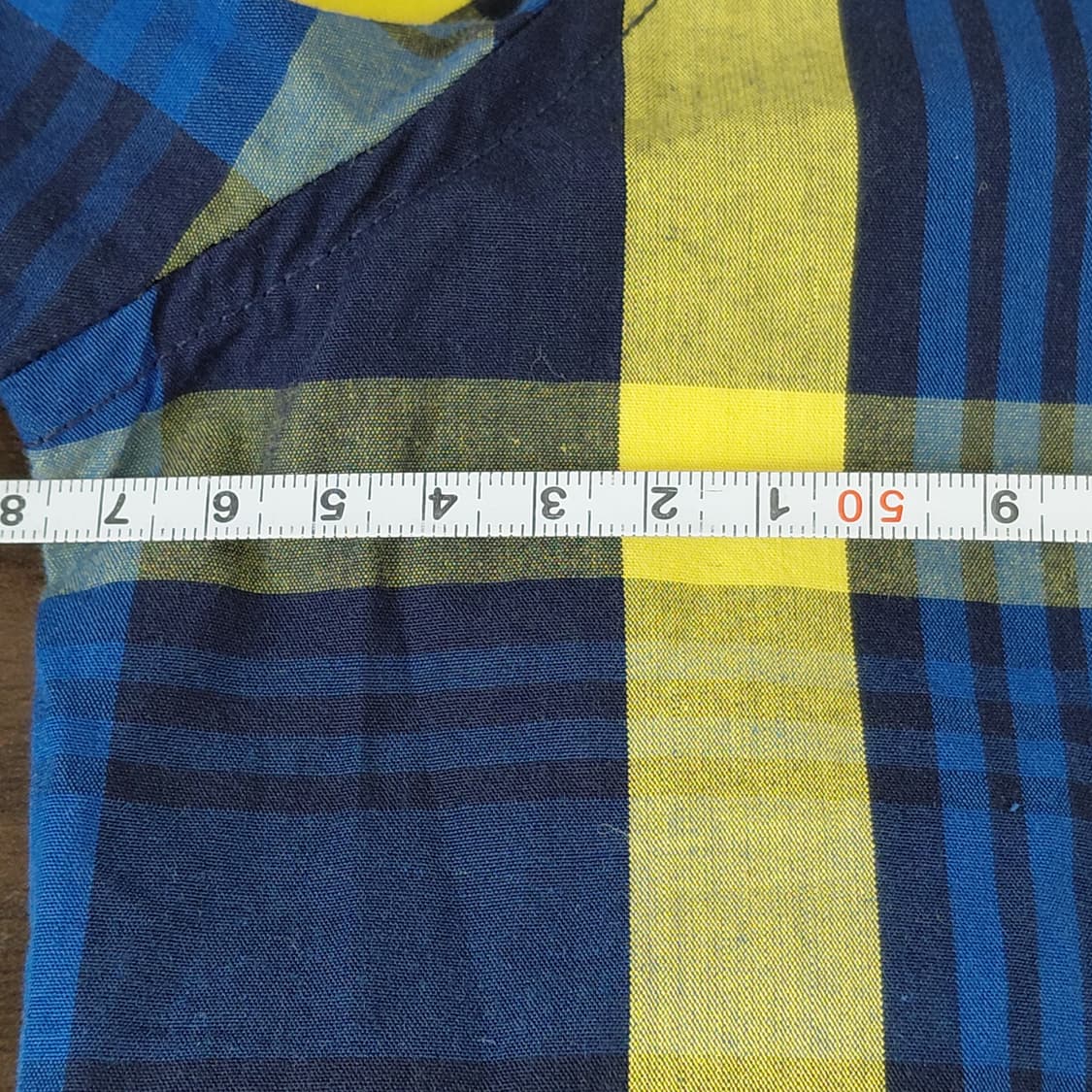 타미진스 코튼 레귤러핏 멀티체크 셔츠 XL 상품이미지8