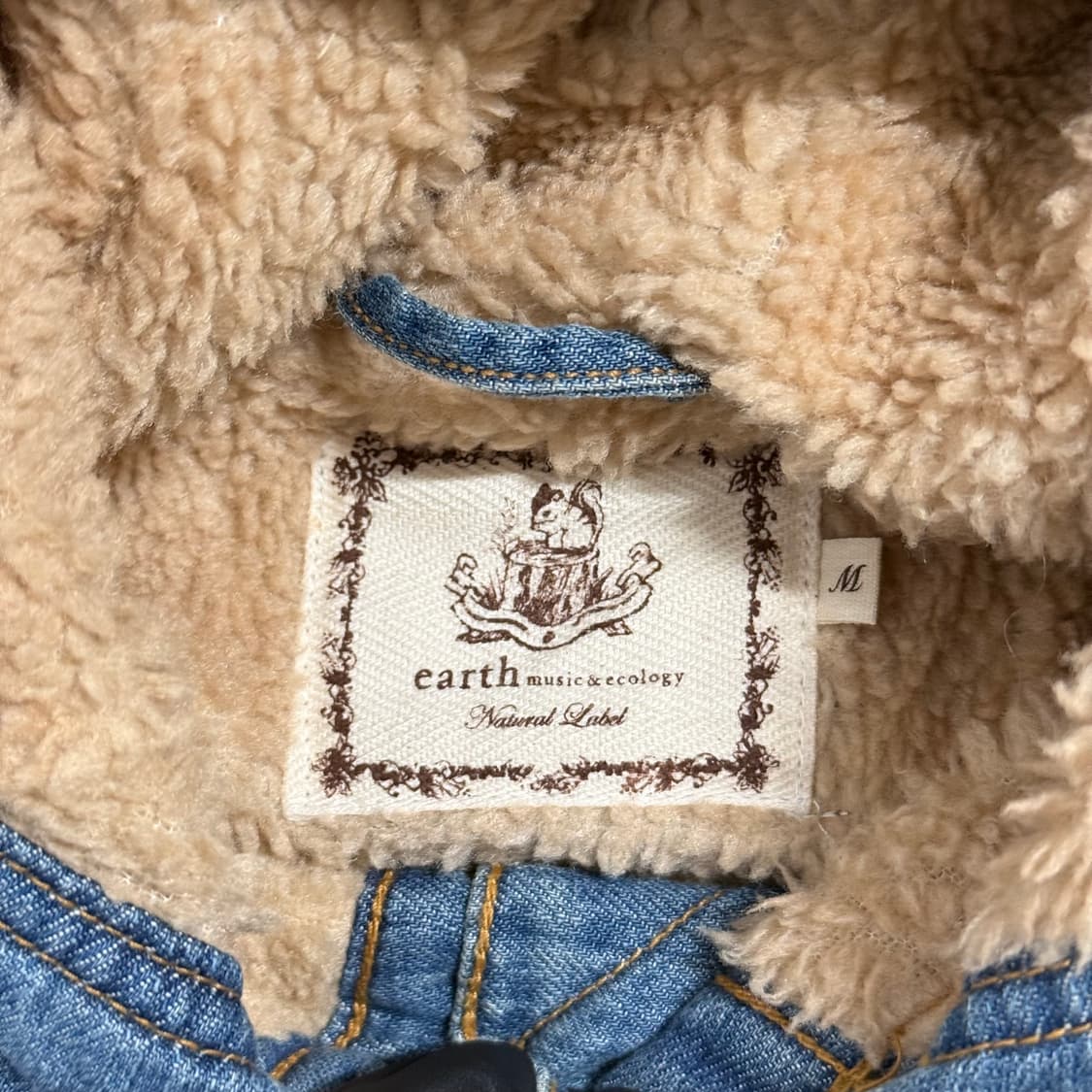 Earth Music & Ecology 빈티지 데님자켓 상품이미지5