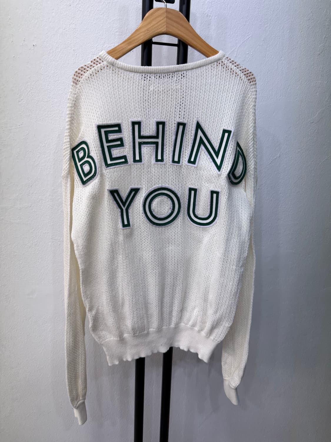 정품) 이치아더 한섬 화이트 니트 스웨터 82(66) 상품이미지1