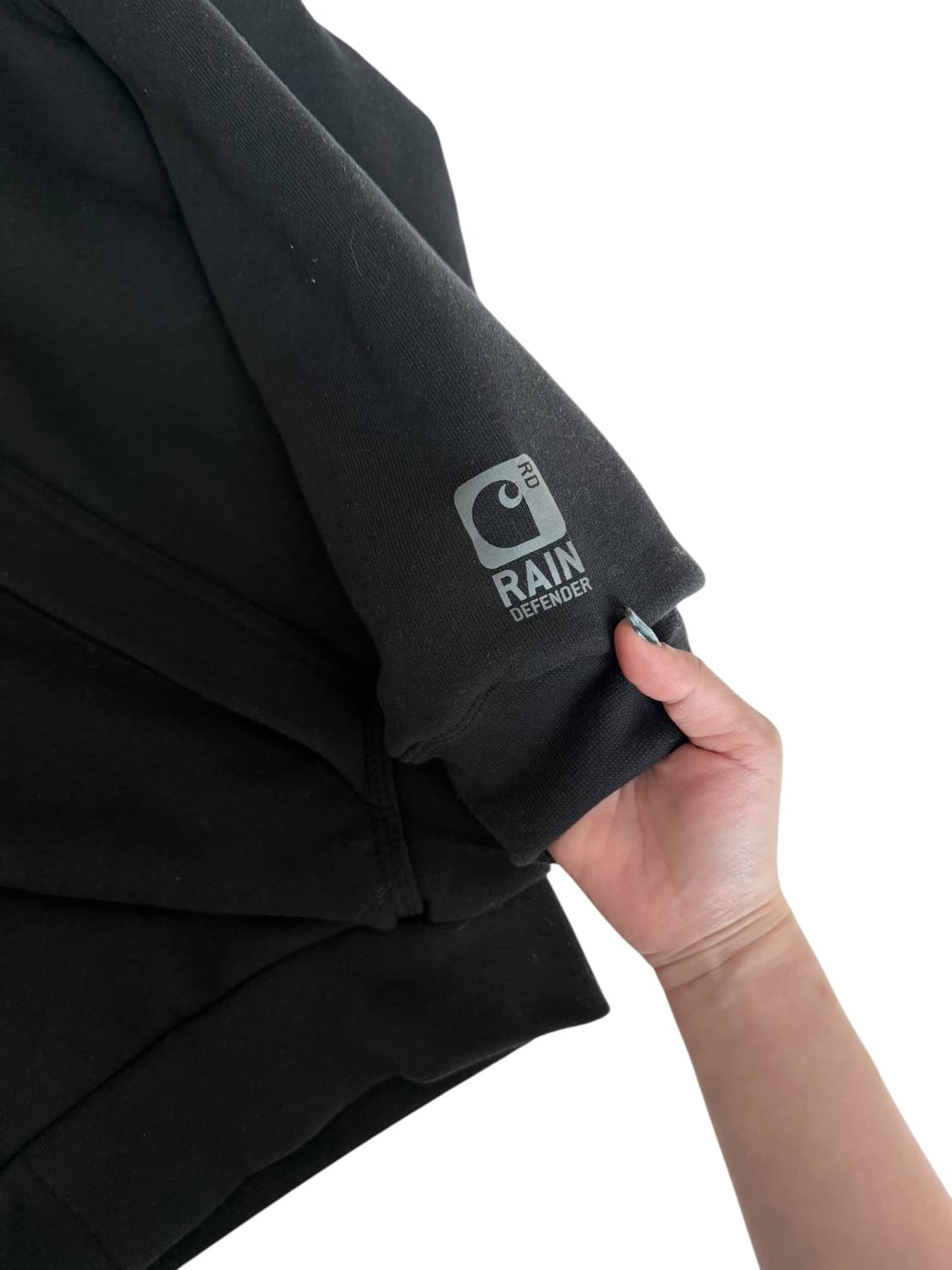 칼하트 블랙 후드집업 상품이미지8