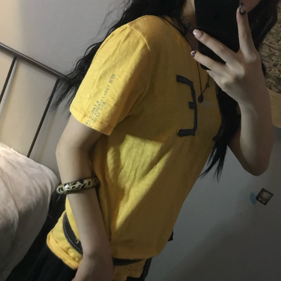 Abercrombie 아베크롬비 레터링 락티셔츠 상품이미지3