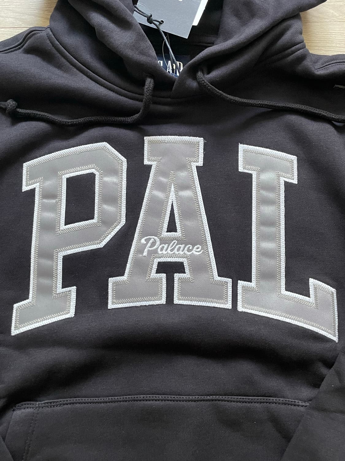 팔라스 갭 후드 블랙 그레이 새제품 palace gap 상품이미지4