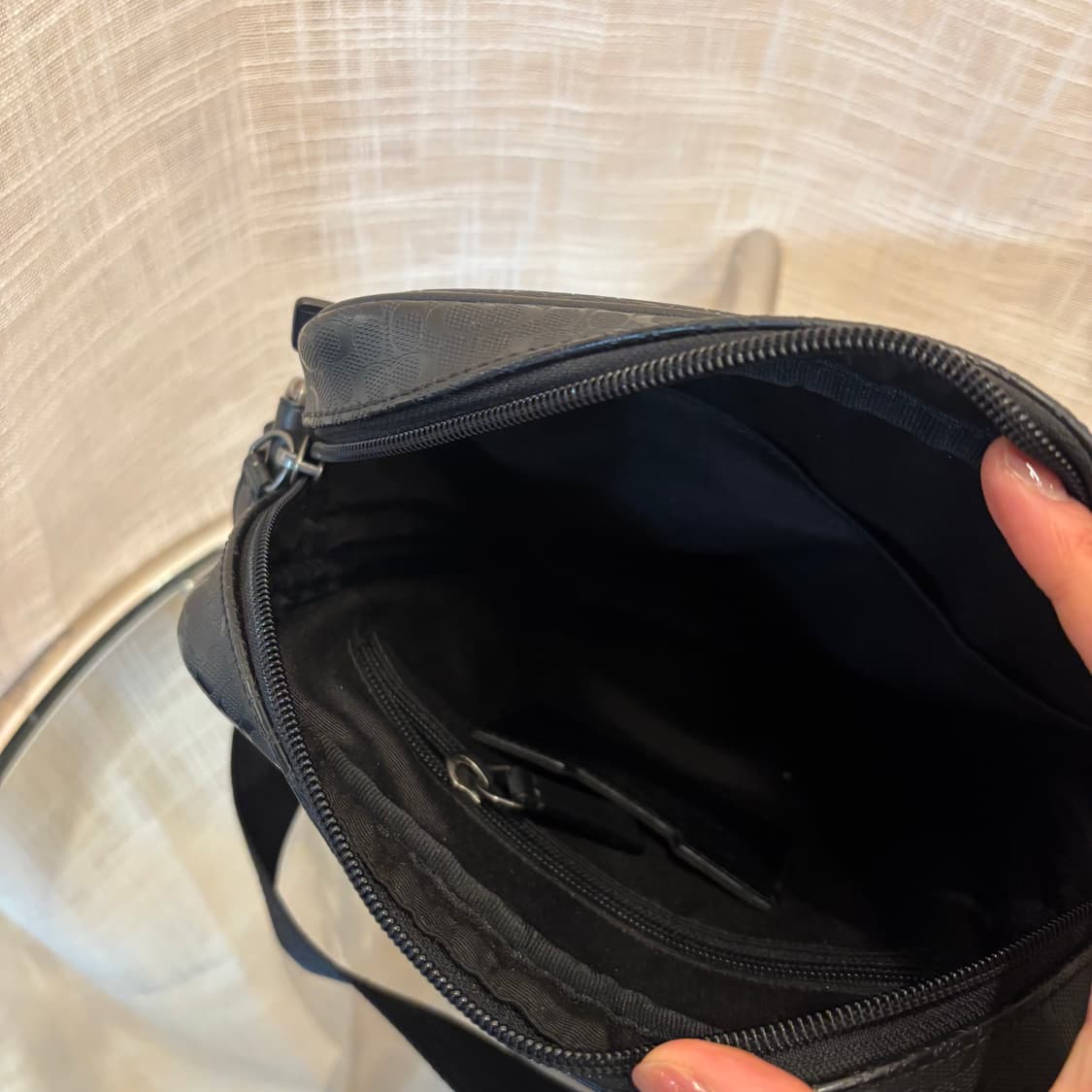 정품 코치 남성 크로스백     상품이미지8