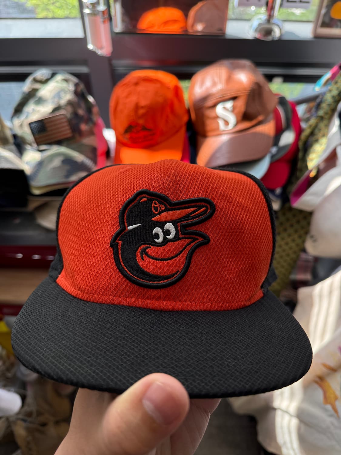 볼티모어 오리올스 선수용볼캡 54.9cm 상품이미지1