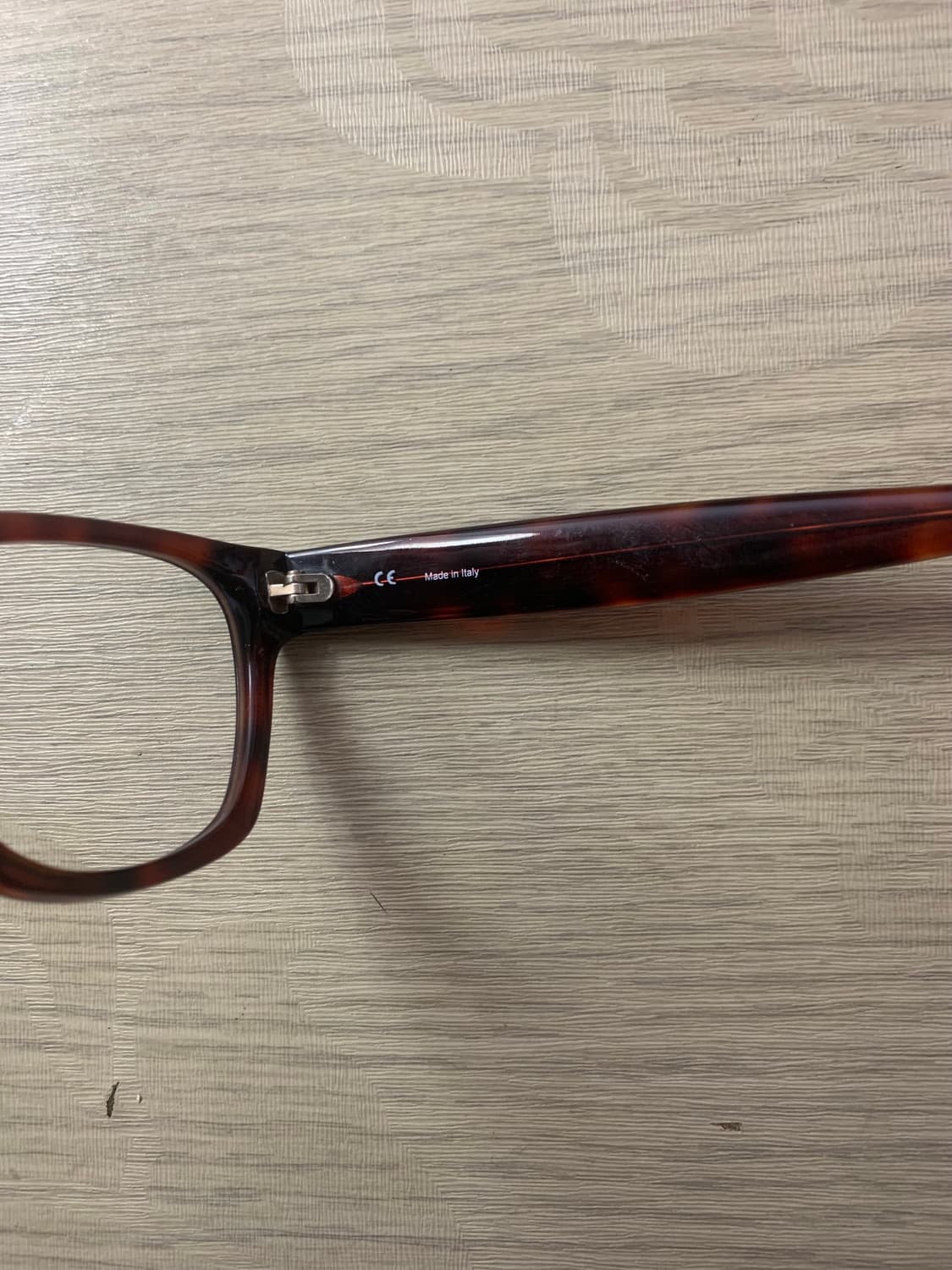 CELINE 셀린 뿔테 긱시크 안경 브라운 상품이미지3