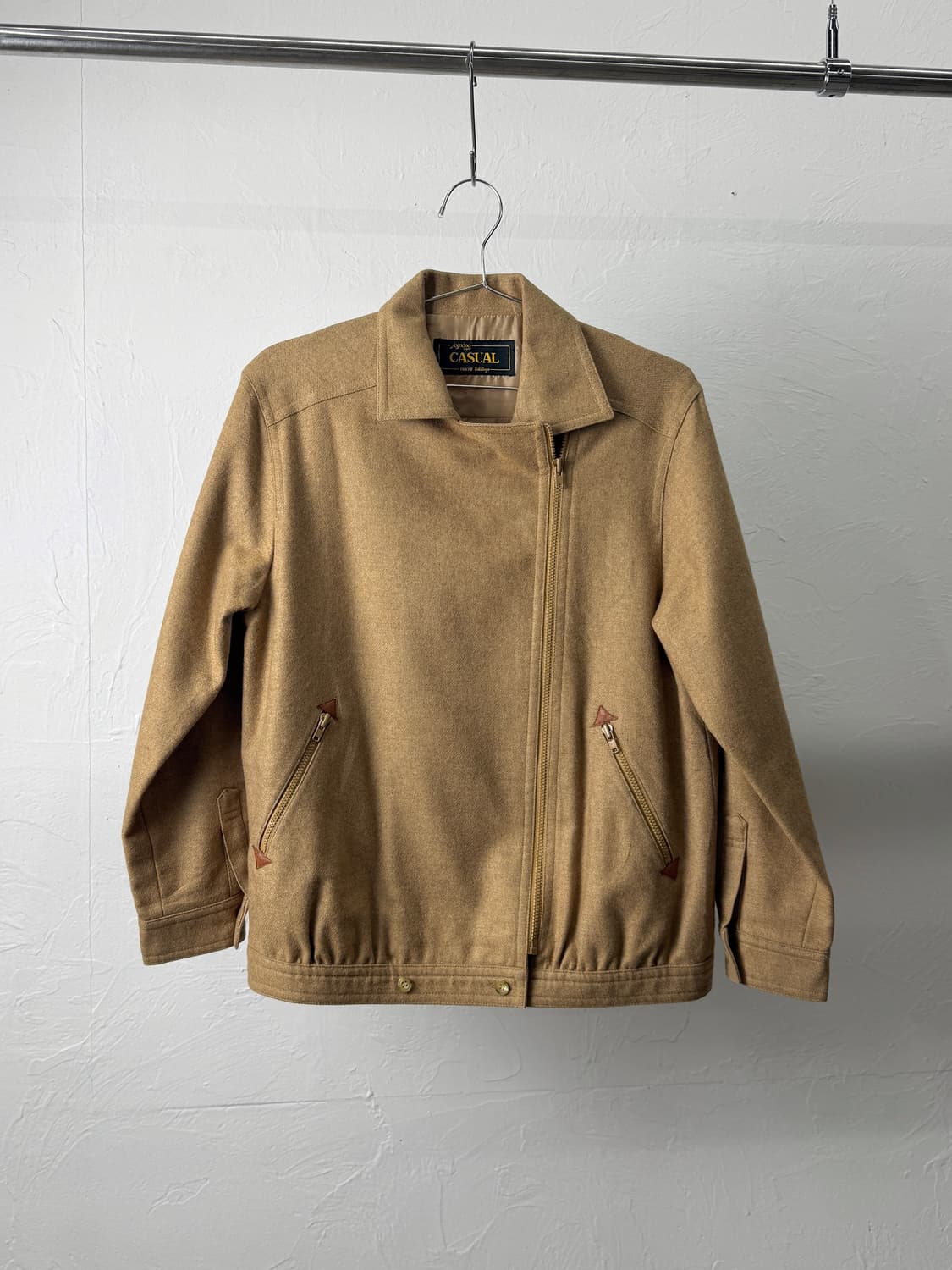 Casual 블루종 울 자켓 상품이미지1