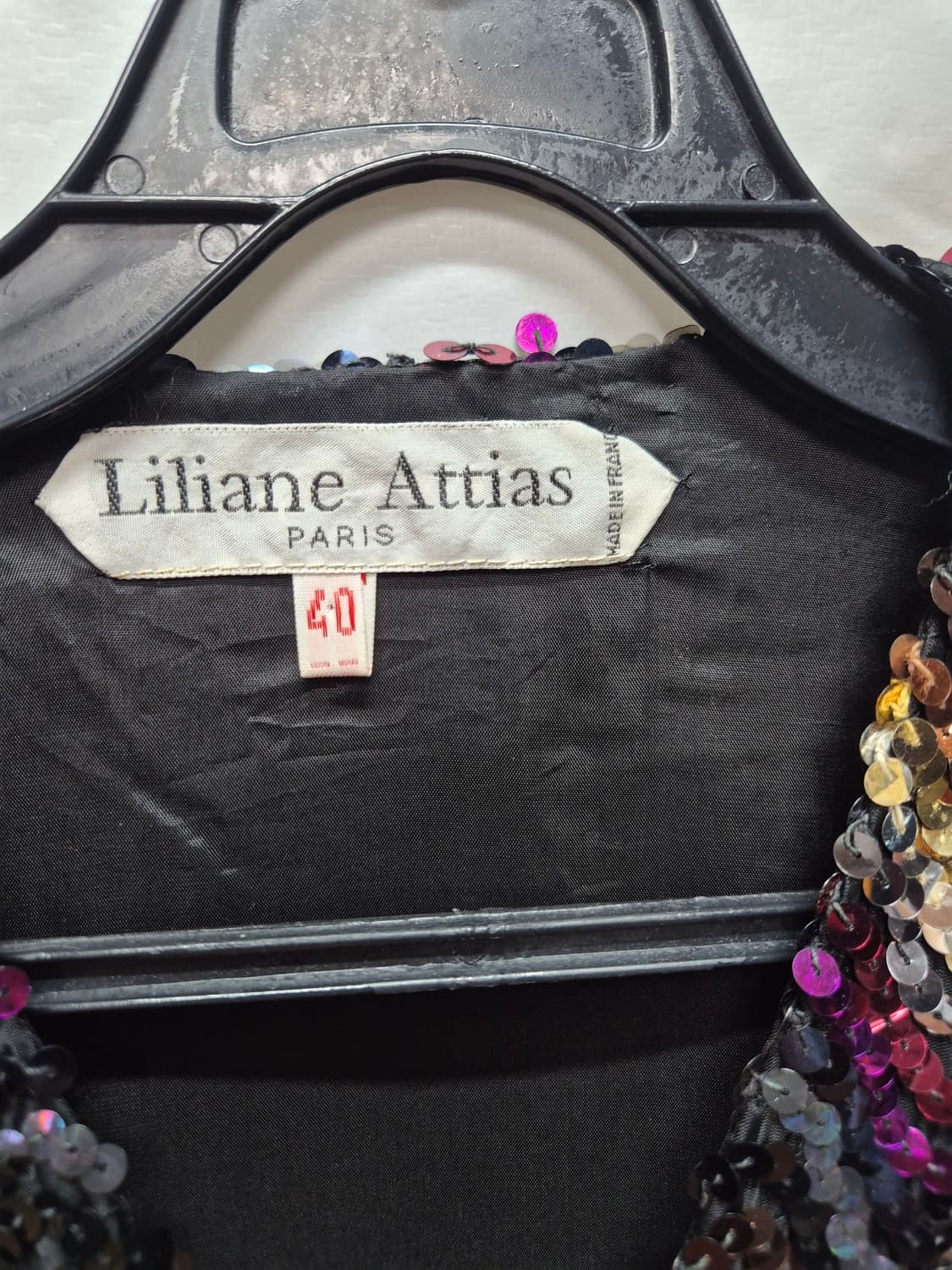 리라인 아타 스펭글 자켓 상품이미지2