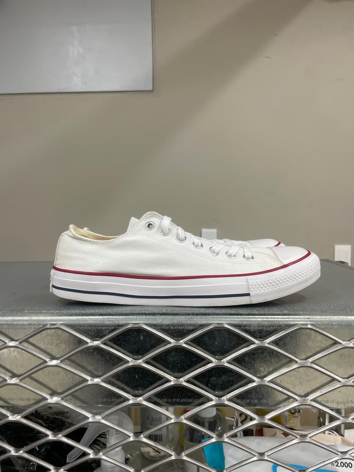 컨버스 올스타 화이트 로우 275 상품이미지4