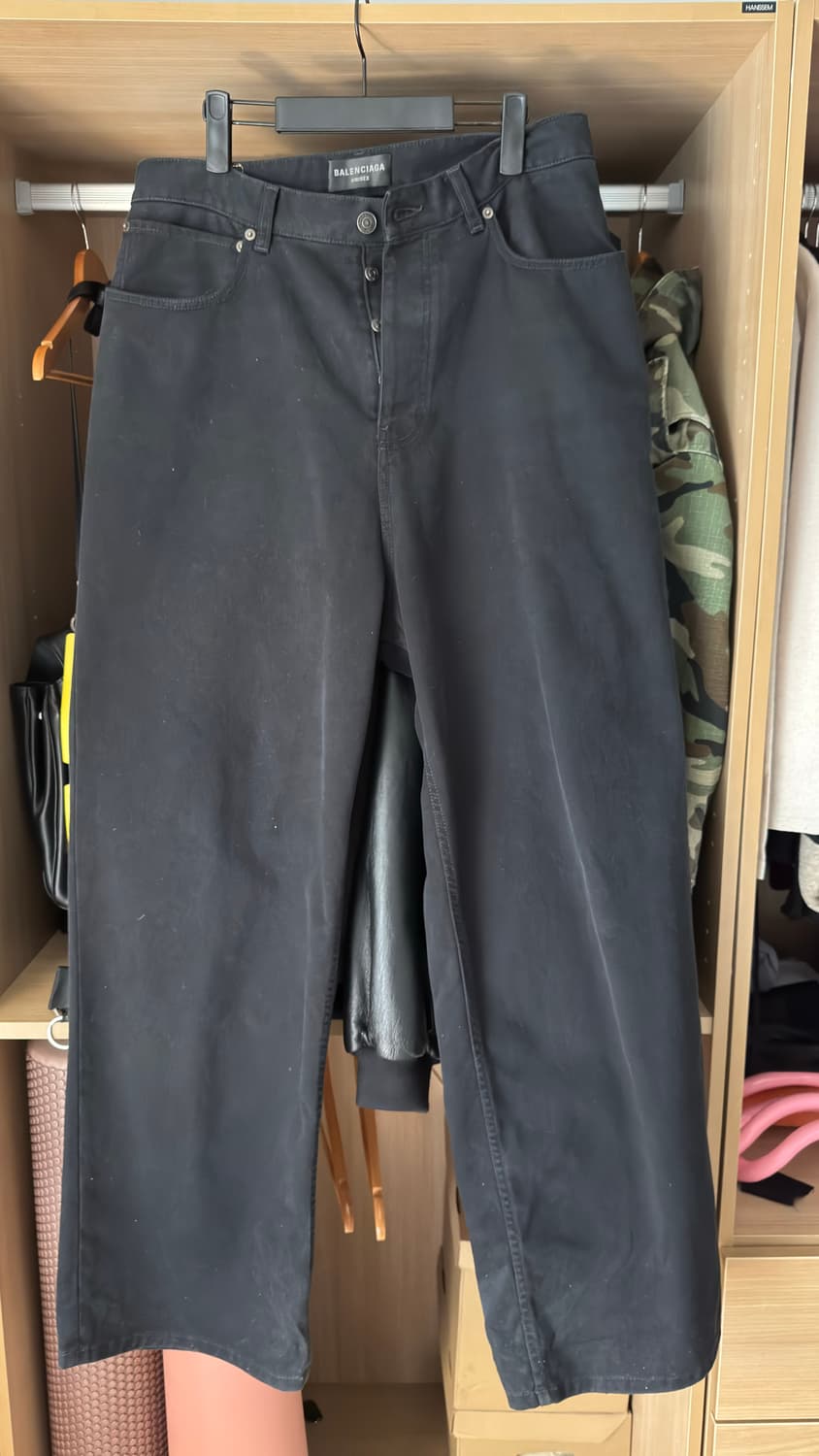 발렌시아가 라지 배기 진 상품이미지1