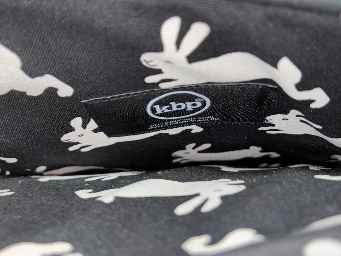 키티버니포니 퀼팅 아이패드/노트북 파우치 상품이미지3