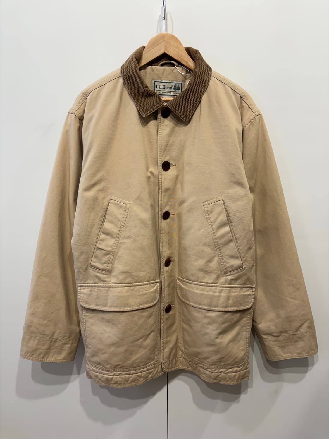 L.L.Bean 엘엘빈 사파리 자켓 베이지 신슐레이트 (경패딩) 상품이미지1