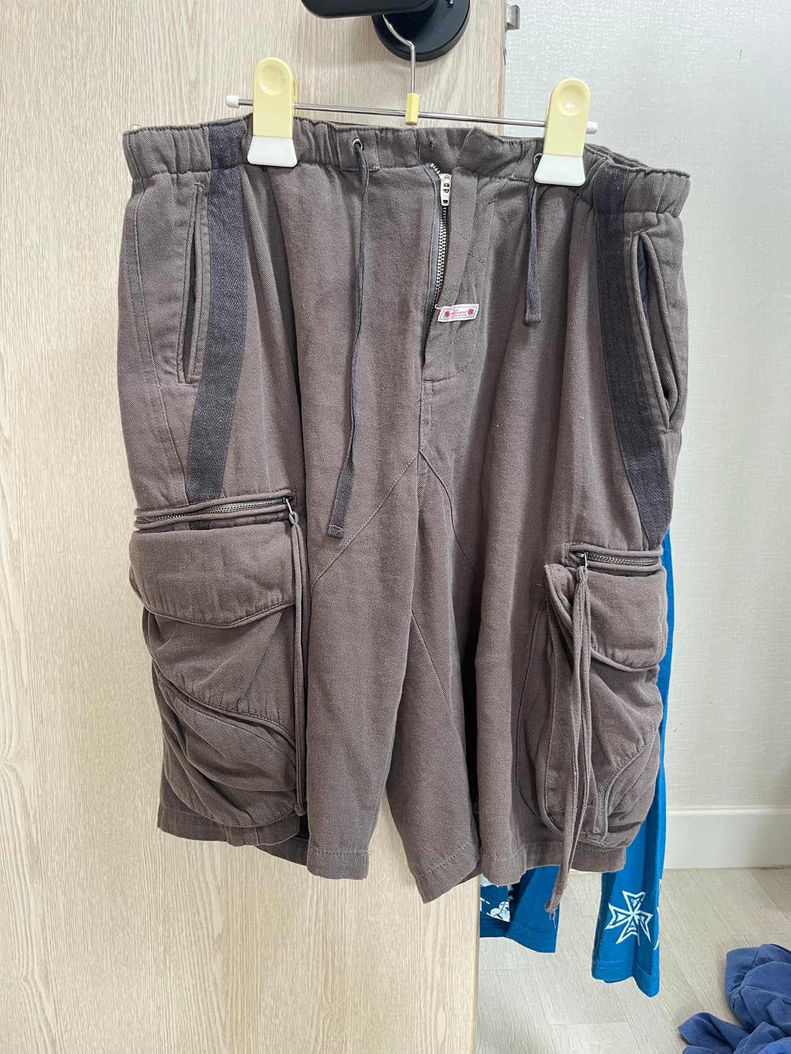 스컬프터 Twill Cargo Half Pants Charcoal 상품이미지1