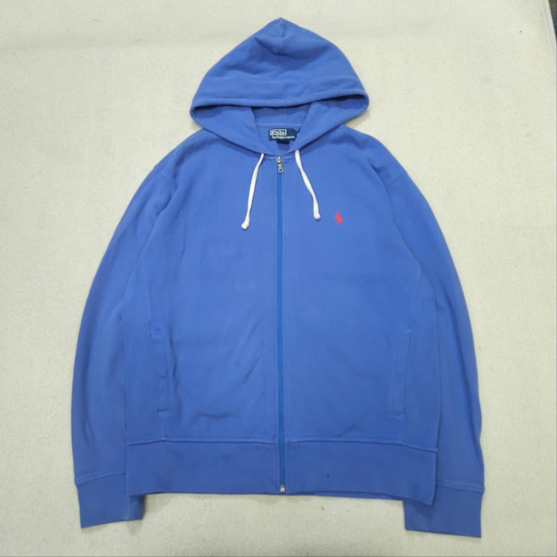 폴로 랄프 로렌 니트 후드 집업 XL 상품이미지2